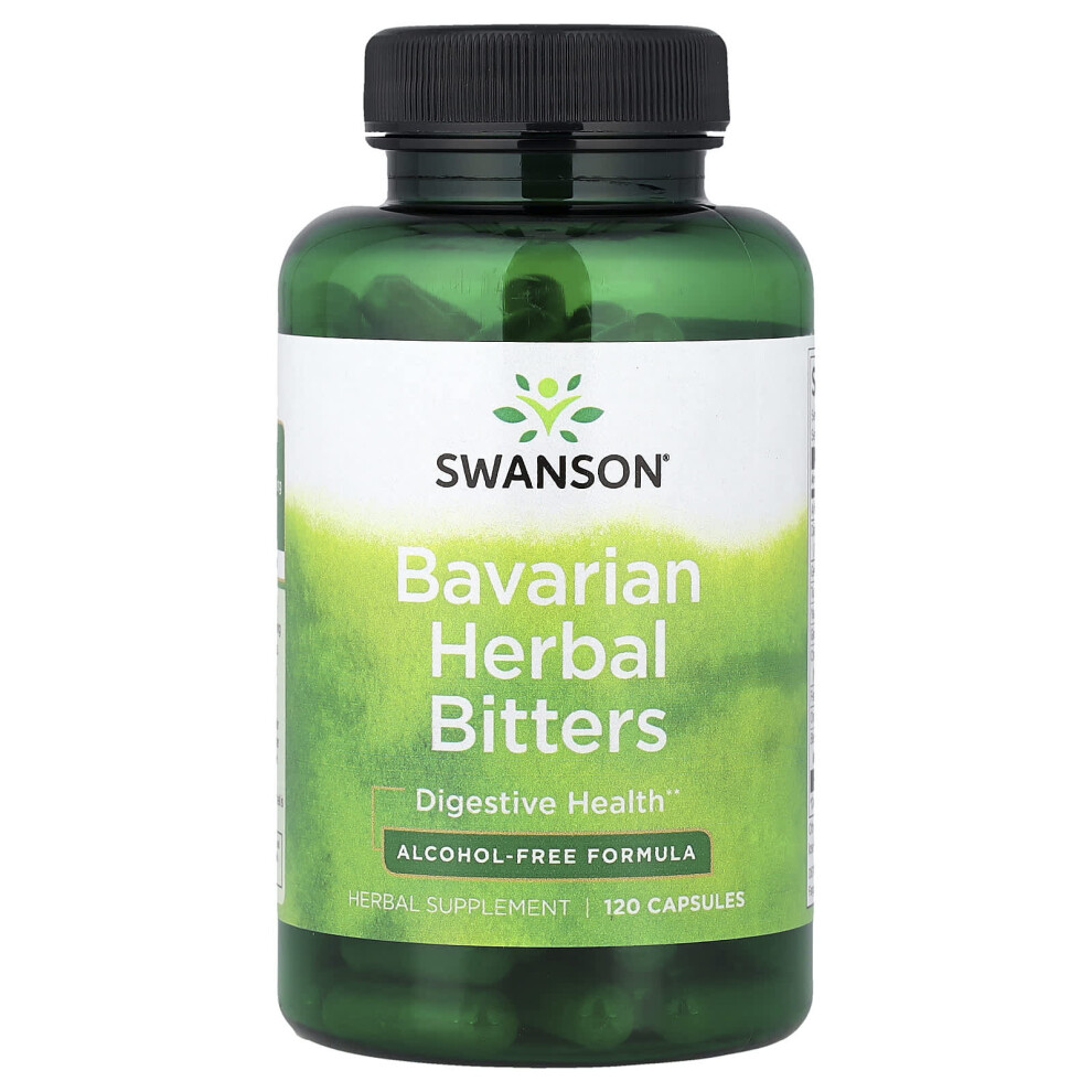 Swanson Bavarian Herbal Bitters - 120 Caps