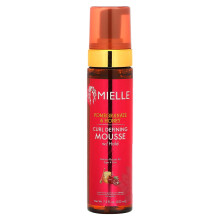 Mielle, Curl Definierande Mousse Med Hållfasthet, Pomerans & Honung, 7.5 fl oz (222 ml)