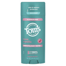 Tom's of Maine, Aluminiumvrij Deodorant, Roos Vanille, 3,25 oz (92 g)