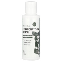Chew + Heal, Lotion de Hydrocortisona, Para Cães, 4 fl oz (118 ml)