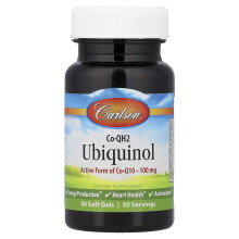 CoQH2 Ubikinoli, 100 mg, 30 Pehmolevytablettia