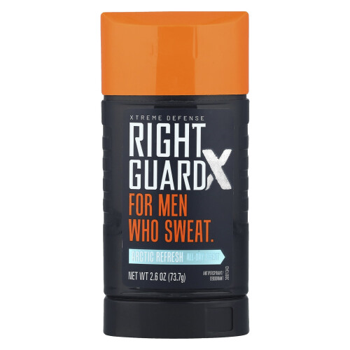 Right Guard Right Guard, Xtreme Defense, Αντιπερσπεράντι/Δεοδοράντι, Arctic Refresh, 2.6 oz (73.7 g)