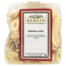 Bergin Fruit and Nut Company, Banaanipalat, 9 oz (255 g)