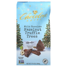 Chocolove, Árvores de Trufas de Chocolate com Amendoim, 7,05 oz (200 g)