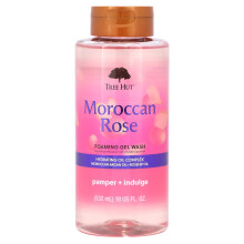 Tree Hut, Foaming Gel Wash, Rosa Marroquina, 18 fl oz (532 ml)