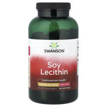 Swanson, Soy Lecithine, 1,2 g, 180 Softgels