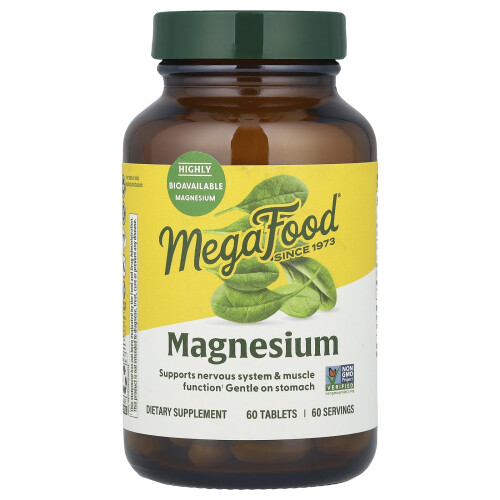 MegaFood, Magnesio, 60 Compresse