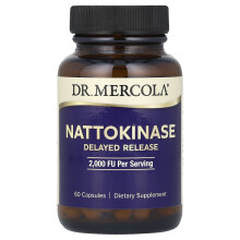 Dr. Mercola, Nattokinase, 2,000 FU, 60 Capsuler