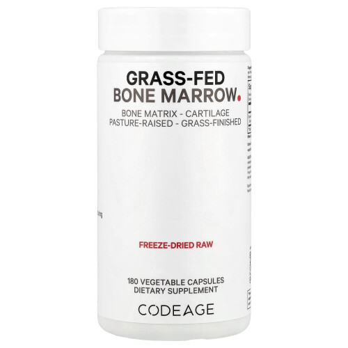 Codeage, Grass-Fed Bone Marrow, 180 Capsules