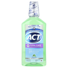 Act, Wszelitelnik do zębów Total Care przeciwcęciwściekowiczowy, bez alkoholu, świeży szparag, 33,8 fl oz (1 L)
