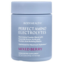 BodyHealth, Perfect Amino Electrolytes, Mixed Berry, 5,3 oz (150 g)