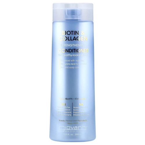 Giovanni Giovanni, Βιταμίνη Biotin & Κολάτζιν Ενισχυτική Κοντιόνερ, 13.5 fl oz (399 ml)