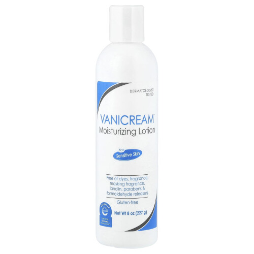Vanicream, Moisturizing Lotion, For Sensitive Skin, Bezwonny, 8 oz (227 g)