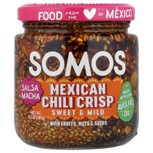 Somos, Salsa Macha, Mexicaanse Chili Kruiden, Zoet & Milder, 6,5 oz (185 g)