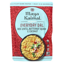 Maya Kaimal, Organiczna Codzienna Dal, Czerwona Fasola + Dynia + Kokos, 10 oz (284 g)