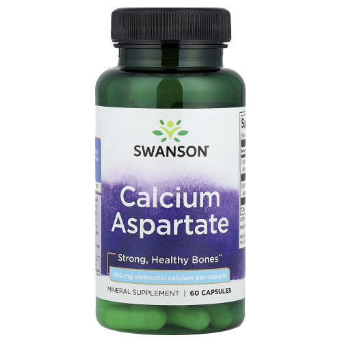 Swanson, Κάλκιου Ασπατάτη, 200 mg, 60 Φύλλα