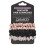 Giovanni Giovanni, Scrunchie per Capelli Slender Satin, Rosso, Nero, Grigio,  5 Scrunchie 1