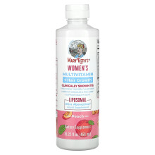 MaryRuth's, Multivitamin dla Kobiet + Wzrost Włosów, Szczaw, 15.22 fl oz (450 ml)