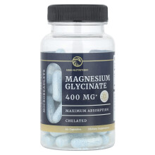 Nobi Nutrition, Magnézium-glicinát, 60 kapszula, (200 mg kapszulánként)
