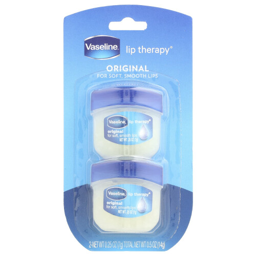 Vaseline Vaseline, Θεραπεία Στόματος, Πρωτότυπο Στόμιο Λιπώματος, 2 Πακέτα, 0.25 oz (7 g) Κάθε