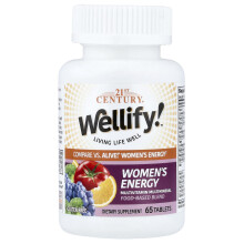 21st Century, Wellify! Frauen-Energie, Multivitamin Multimineral, 65 Tabletten