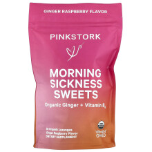 Pink Stork, Reggeli Gyomorrontás Édességek, Ginger Rapszberi, 30 Ökógi Lekötő