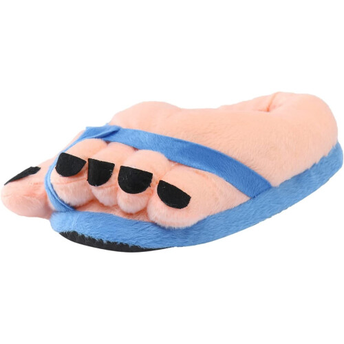 Παντόφλες Cartoon Big Toe Ζεστές, Μαλακά, Εσωτερικά Παπούτσια 1 Ζεύγος 2