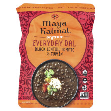 Maya Kaimal, Codzienny Dal Organiczny, Czarne Lentyle, Pomidor, Kmin, Miękki, 10 oz (284 g)