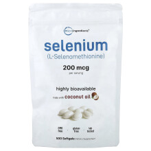 Micro Ingredients, Selenium, 200 mcg, 500 Softgels