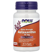 NOW Foods, Extra Strength Astaxanthine, 10 mg, 30 Softgels