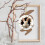 Paashaas hanger van acryl, 1 stuk 5