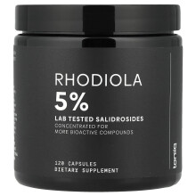 Toniiq, Rhodiola 5%, 120 Pillereitä (300 mg per Pilleri)