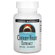 Source Naturals, Ekstrakt z višně, 500 mg, 90 tablet