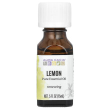 Aura Cacia, Pure Essentiële Olie, Citroen, 0,5 fl oz (15 ml)