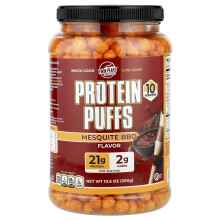 Twin Peaks Ingredients, Puff di proteine, BBQ di mesquite, 10.6 oz (300 g)