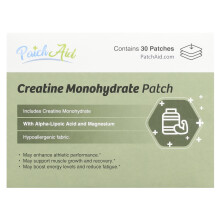 PatchAid, Creatine Monohydraat Patch, 30 Patchen