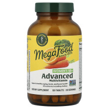 MegaFood, Multivitamin dla Kobiet w Wieku 55+, 120 Tabletek