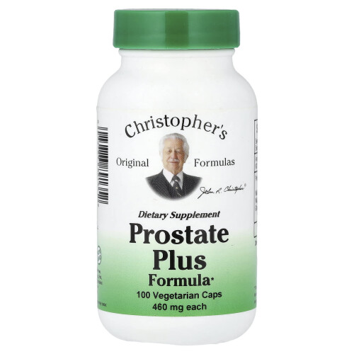 Christopher's Original Formulas, Prostate Plus Formula, 100 Vegetariánské kapsle
