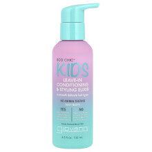 Giovanni, Eco Chic Kids, Leave-In Conditionering & Styling Elixir, 4.5 fl oz (133 ml)