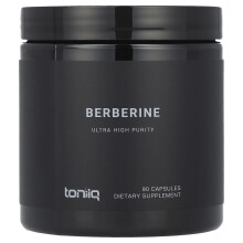 Toniiq, Berberin, 90 Kapslí (500 mg na Kapsli)