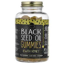 Maju Superfoods, Óleo de Sementes Pretas em Forma de Gomas, 90 Gomas (250 mg por Goma)