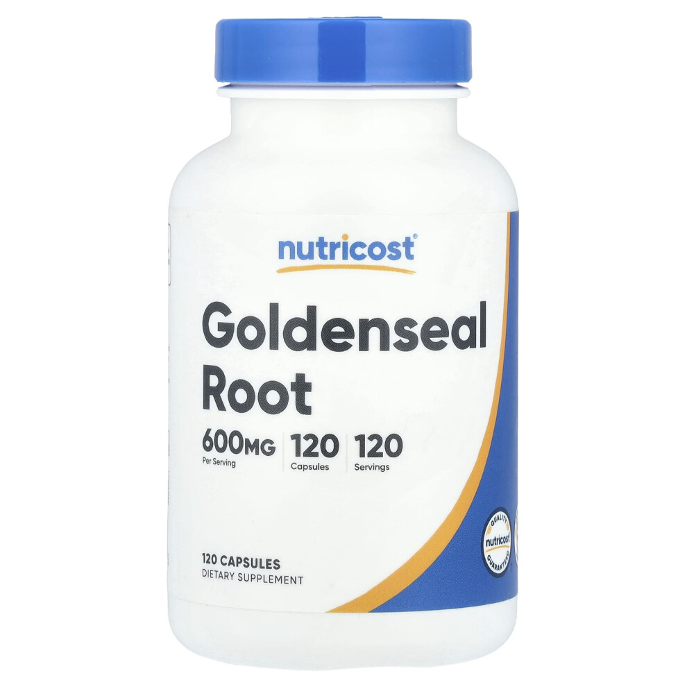 Nutricost , Goldenseal Root, 600 Mg, 120 Capsules