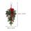 Julegavekrans assorterede farver 48 cm 2