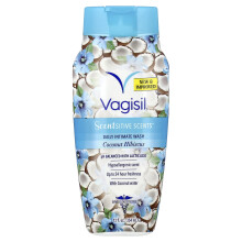 Vagisil, Scentsitive Scents, Lava Intima Diária, Hibisco de Coco, 12 fl oz (354 ml)