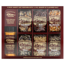 Amish Country Popcorn, Variëteitset Popcorn met Shaker van Gezouten Zout, 7 Stukken