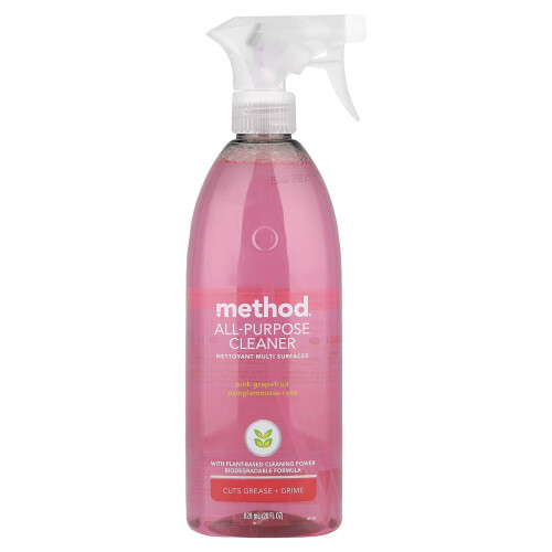 Method Method, Algemene Reiniger, Roze Grapefruit, 28 fl oz (828 ml)