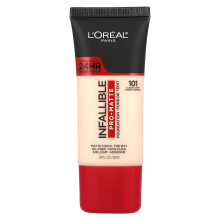 L'Oral, L'Oréal, Infallible, Foundation Pro-Matte, 101 Klasyczny Iwory, 1 fl oz (30 ml)