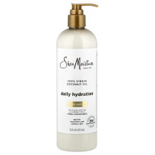 SheaMoisture, Loción Corporal de Hidratación Diaria, Aceite de Coco Virgen 100%, 16 fl oz (473 ml)