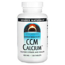 Source Naturals, CCM Calcium, 300 mg, 120 Tabletten