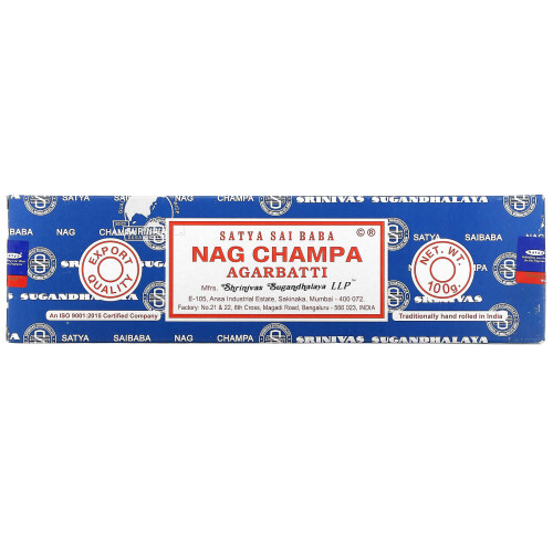Sai Baba, Satya, Nag Champa, Agarbatti Σοκολάτα Στιχάκια, 100 g